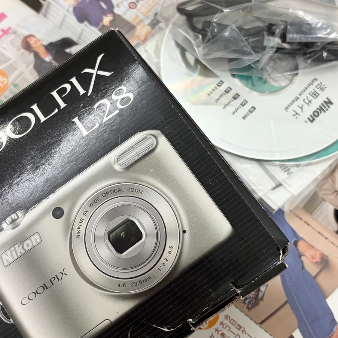 작례🪽니콘 쿨픽스 Nikon Coolpix L28 실버 상품이미지6