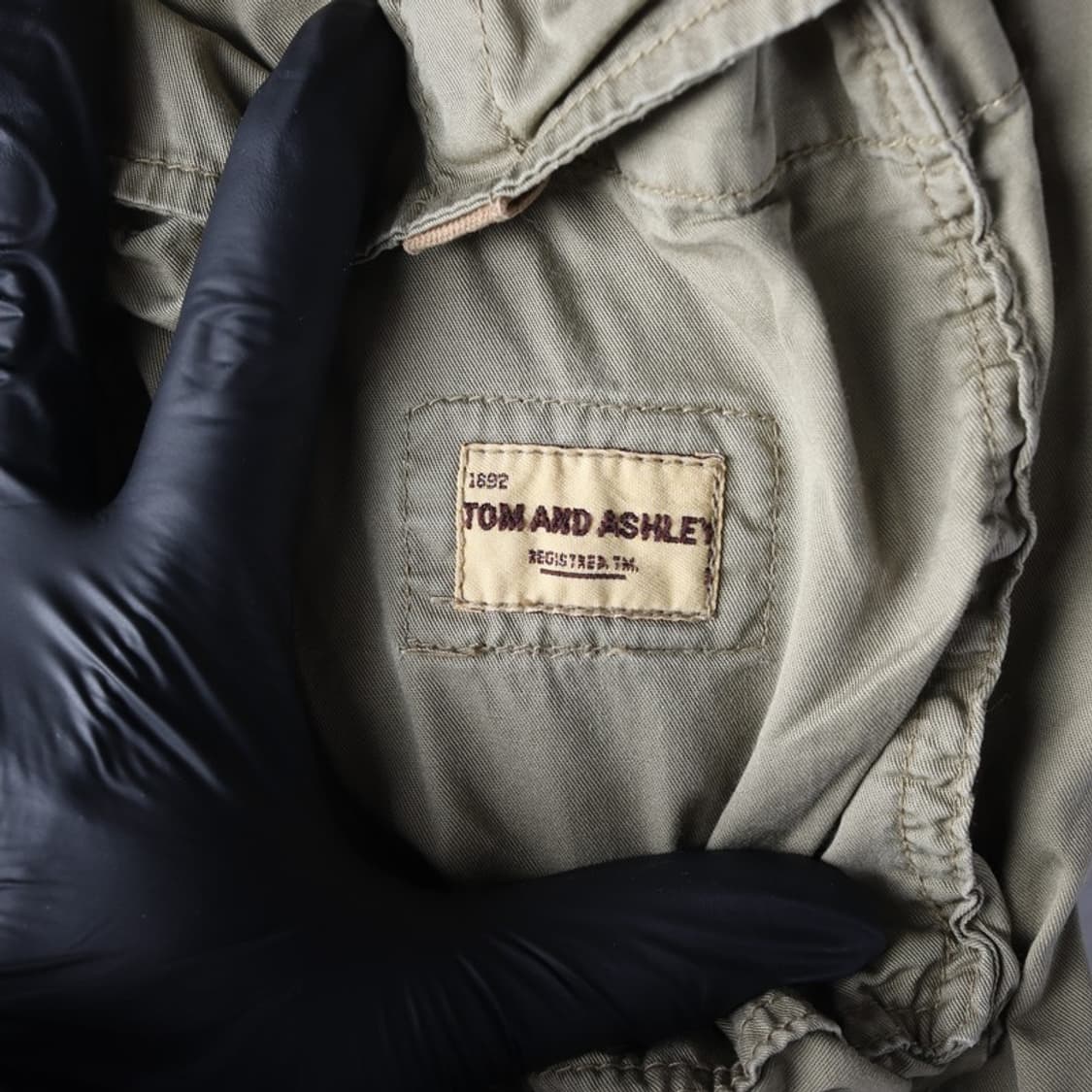 TOM AND ASHEY 빈티지 밀리터리 팬츠 M 상품이미지6