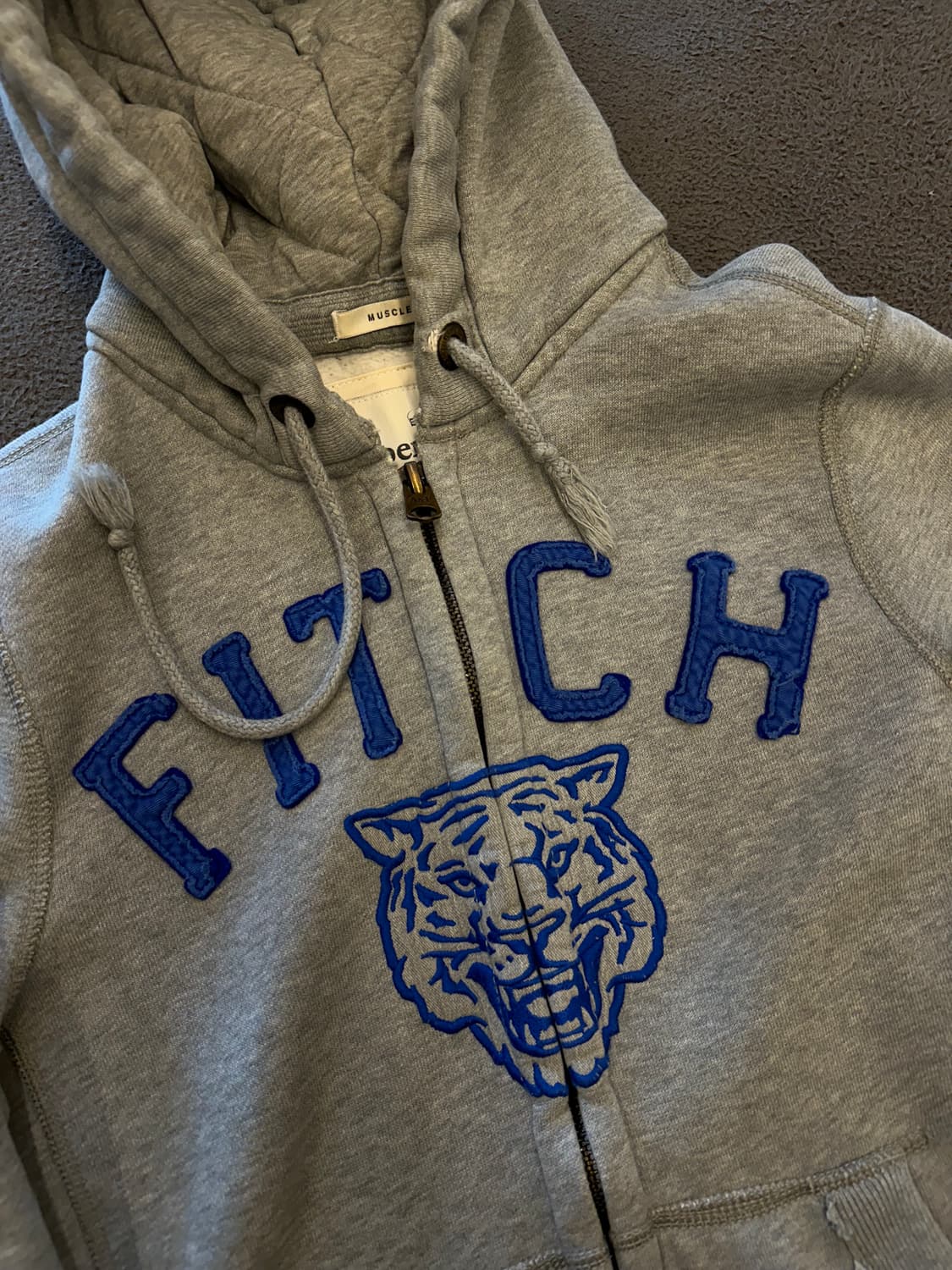 아베크롬비 피치 빈티지 후드집업 처분  상품이미지2