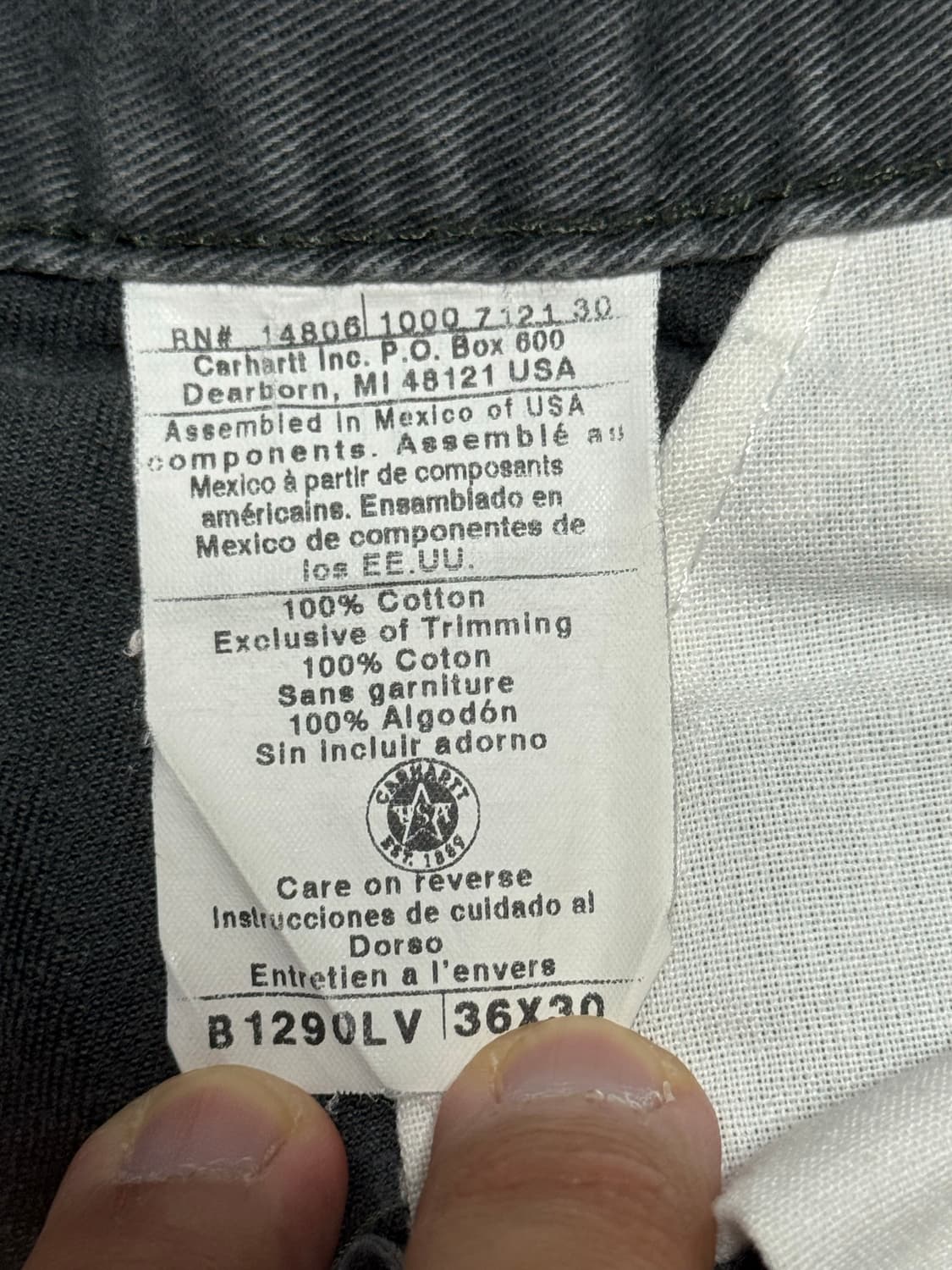 00s carhartt work pants 상품이미지5