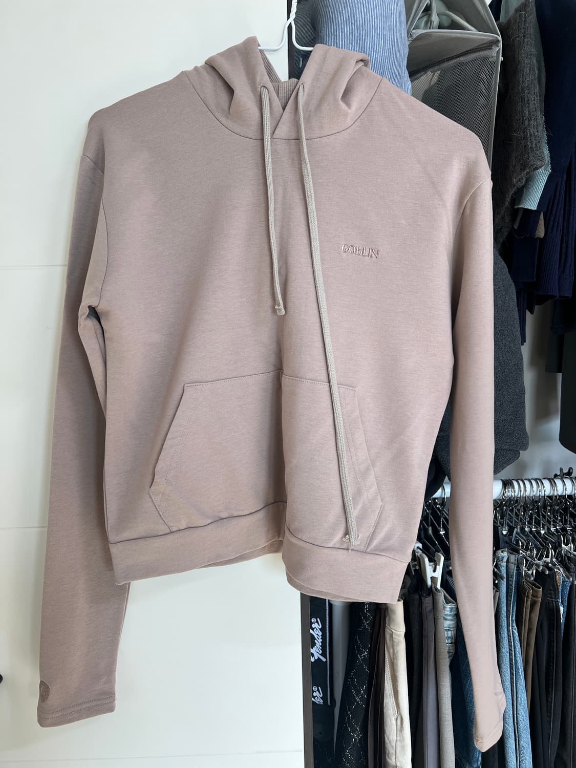 고블린웨어 릴렉스핏 후디, 뮤트 브라운, 새상품 상품이미지5