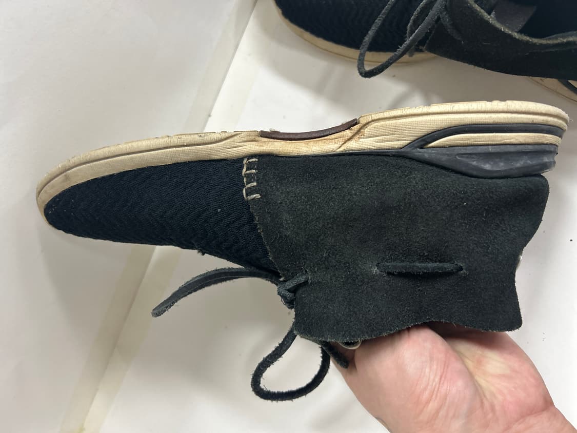 VISVIM 비즈빔 HURON 니트스웨이드 콘초 커스텀 부츠 275 상품이미지6