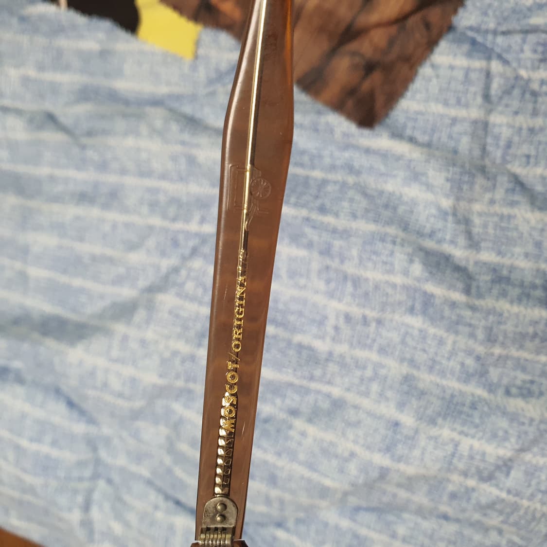 모스콧 렘토쉬 선글라스 46사이즈 브라운 크리스탈 상품이미지4