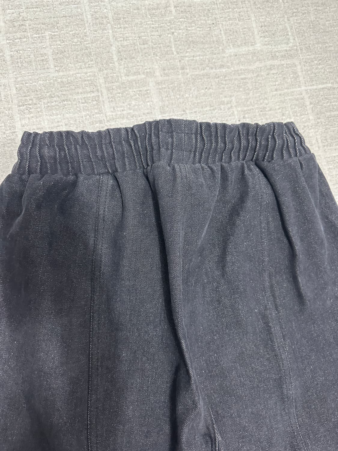 흑청 포켓 밴딩 팬츠 상품이미지3