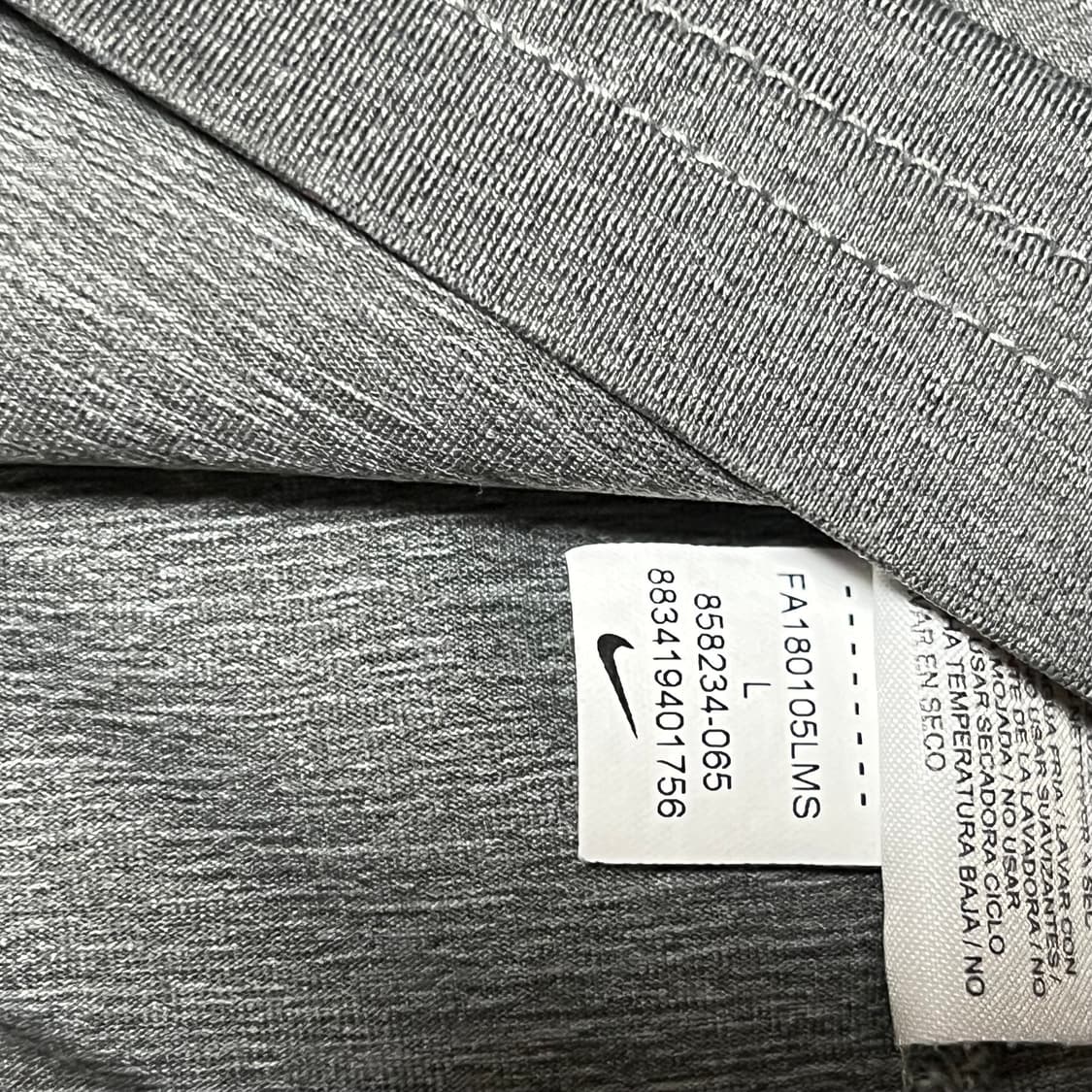 나이키 프로 기능성 반팔 L 회색 반팔티 운동 트레이닝복 상품이미지3