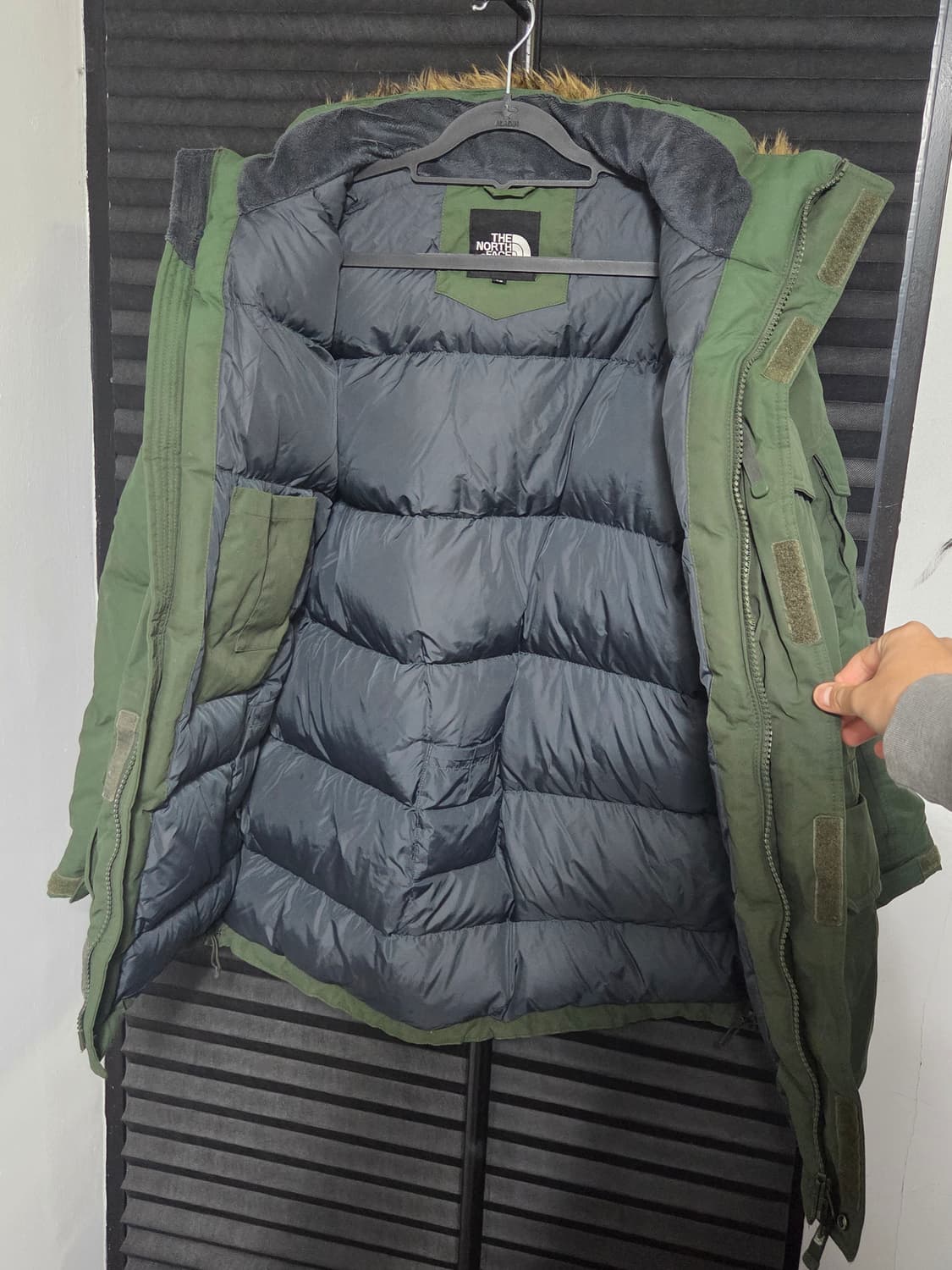 (정품) [노스페이스] 구스다운 패딩자켓 판매합니다. 상품이미지5