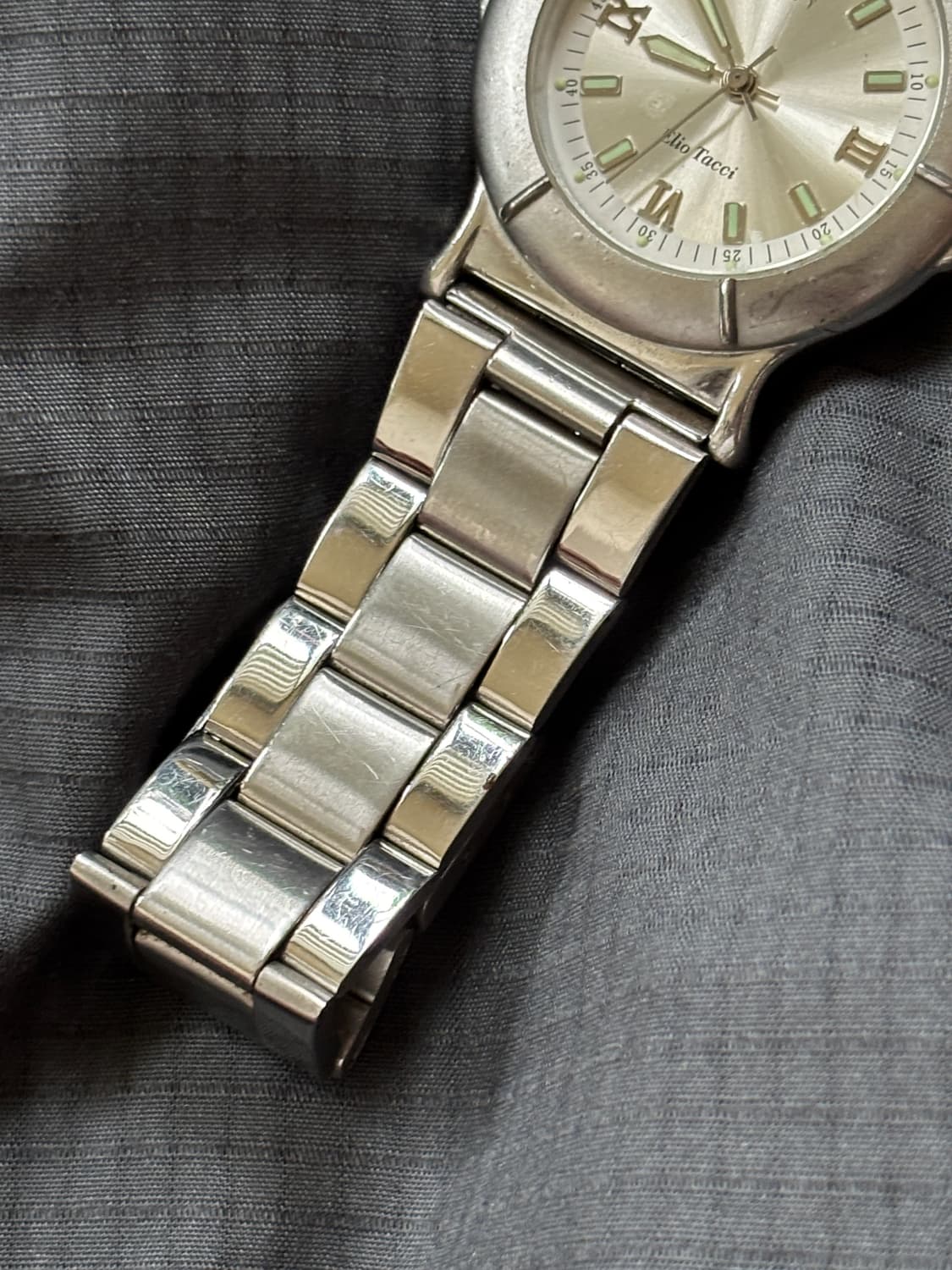 vintage elio tacci metal watch  상품이미지4