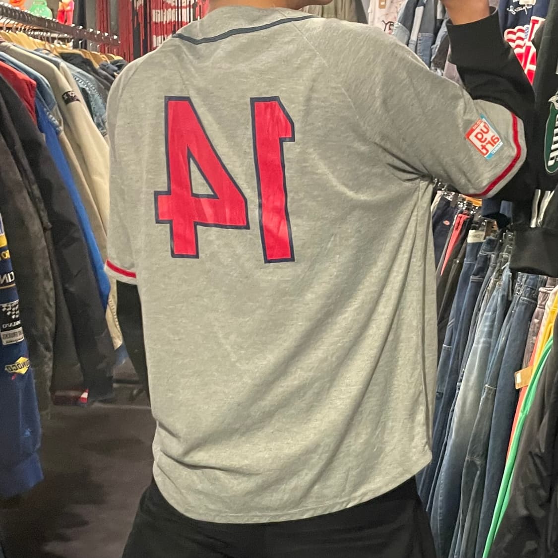 [IM] CLEVELAND 그레이 No.14 반팔져지 상품이미지6