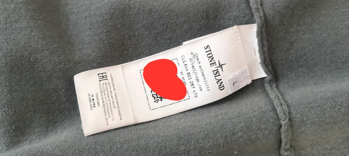 스톤아일랜드 집업 니트 카키 상품이미지2