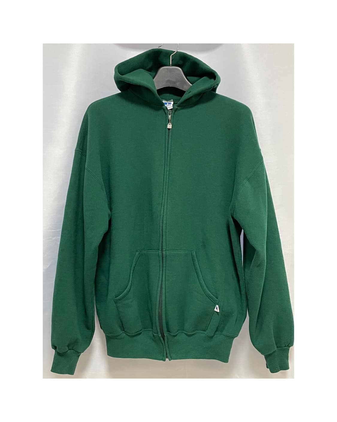 (XL) 90s 러셀 애슬래틱 50/50 후드 집업 그린 상품이미지1