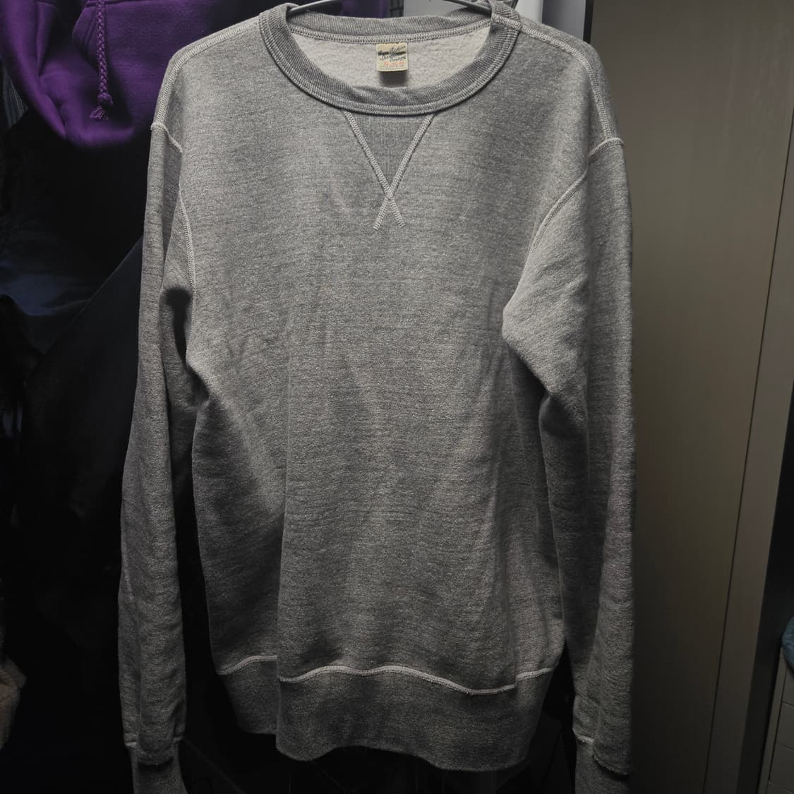 (XL)버즈릭슨 그레이 맨투맨 새제품급팝니다. 상품이미지1