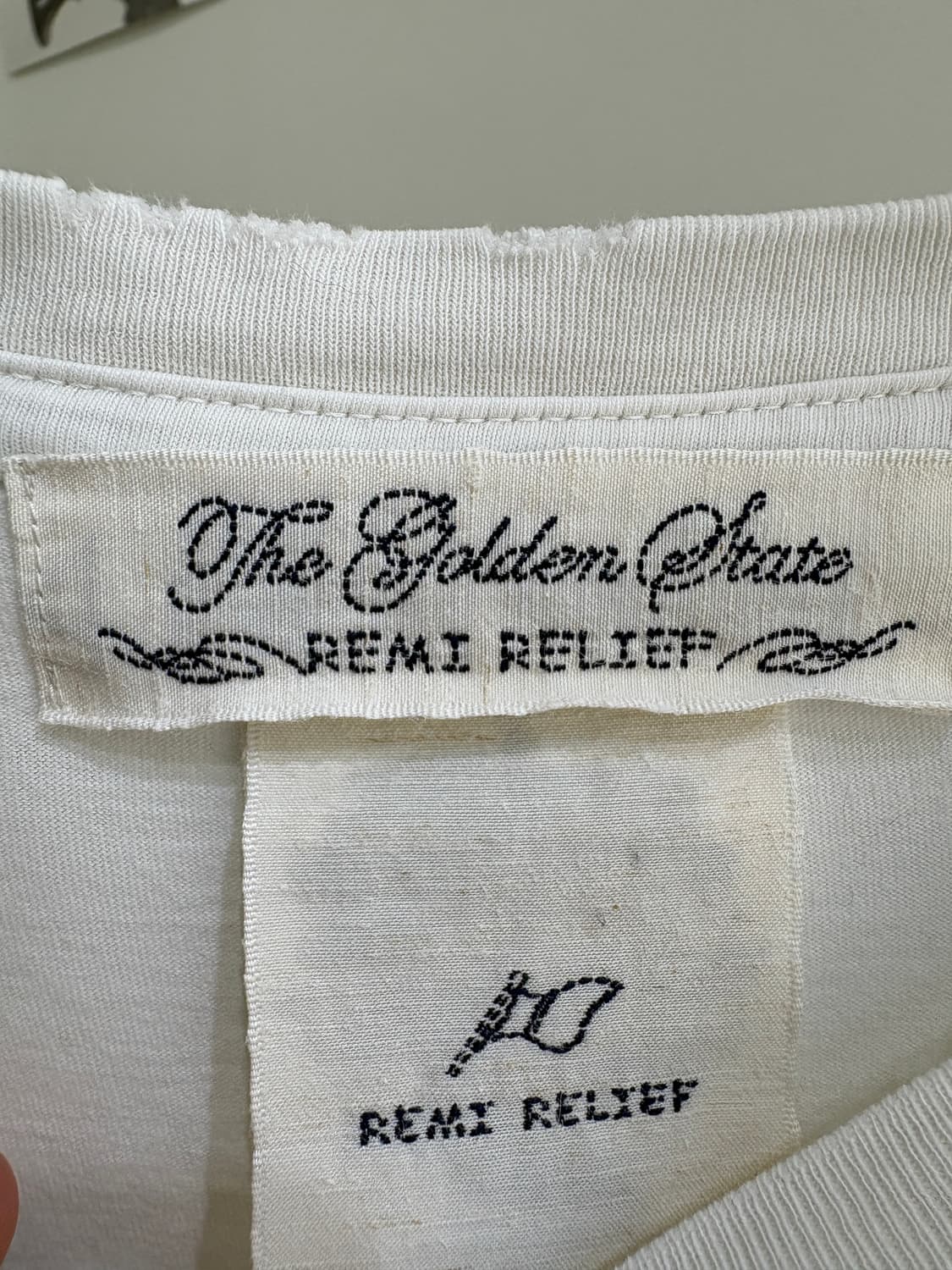 REMI RELIEF (Made in Japan) 반팔 티셔츠 상품이미지7