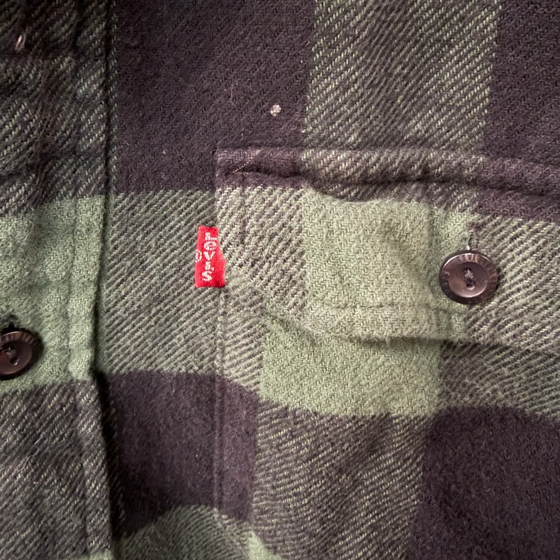 [L] 리바이스 체크 플란넬셔츠  상품이미지4