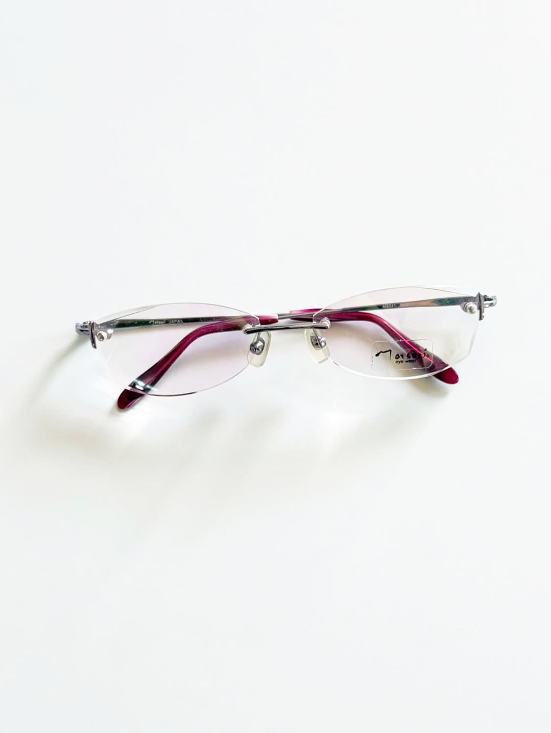 일본제 MATSURI 무테 오벌 티타늄 메탈 빈티지 안경 상품이미지2