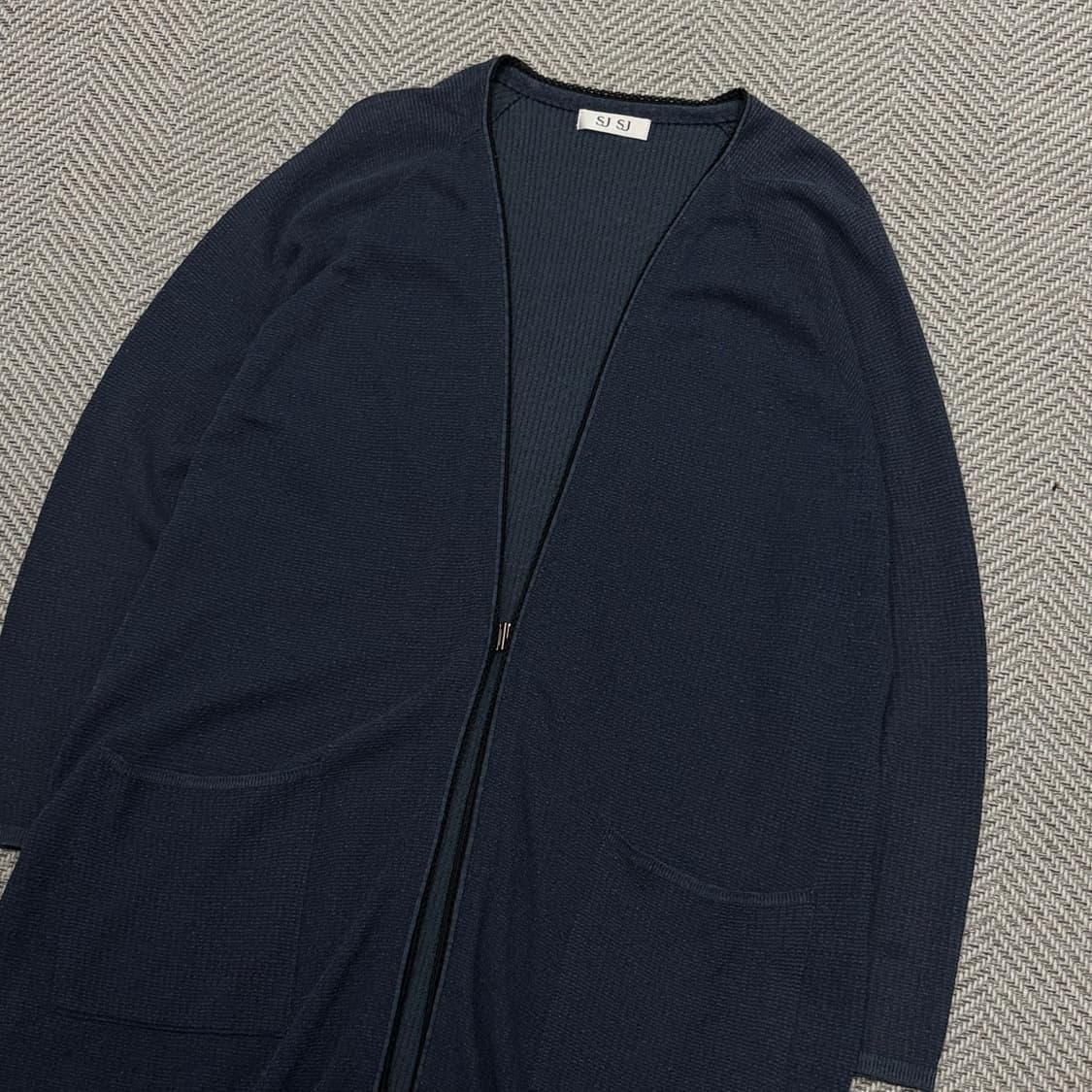 SJSJ 롱 니트 집업 v1481  상품이미지3