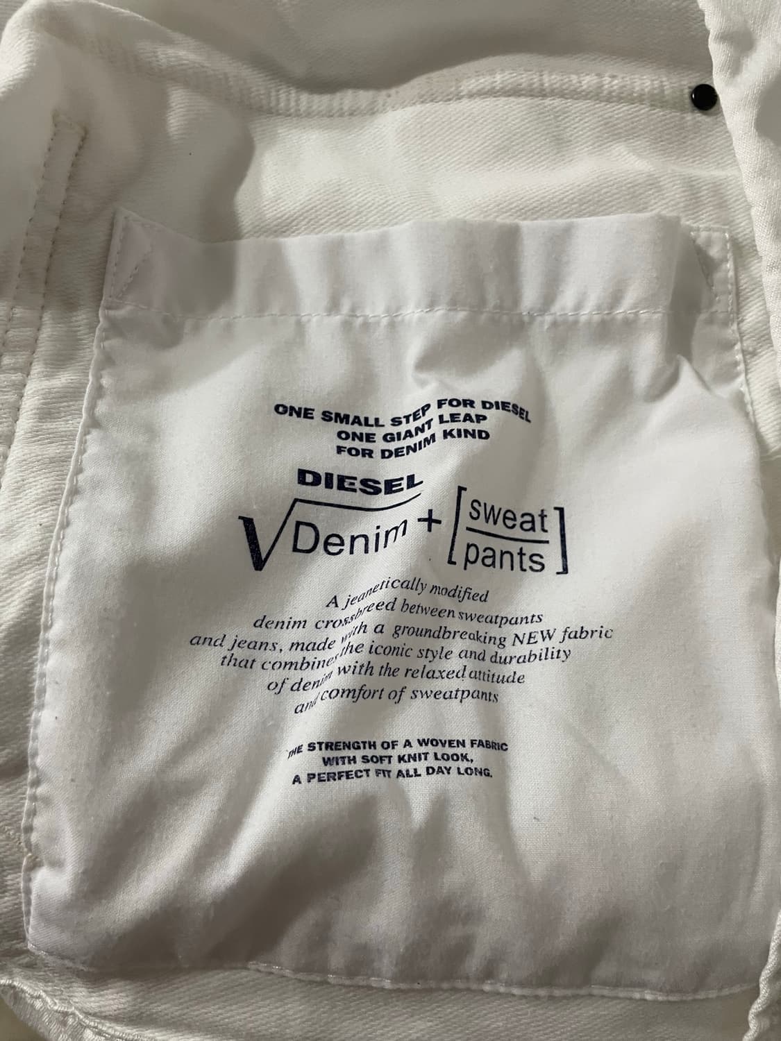 Diesel 디젤 후드 집업 자켓 화이트 S 상품이미지7