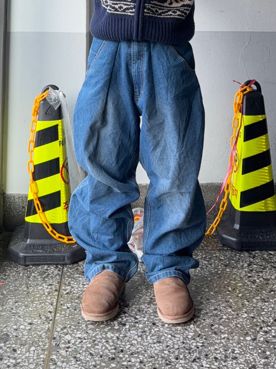 빈티지 데님 팬츠 상품이미지3