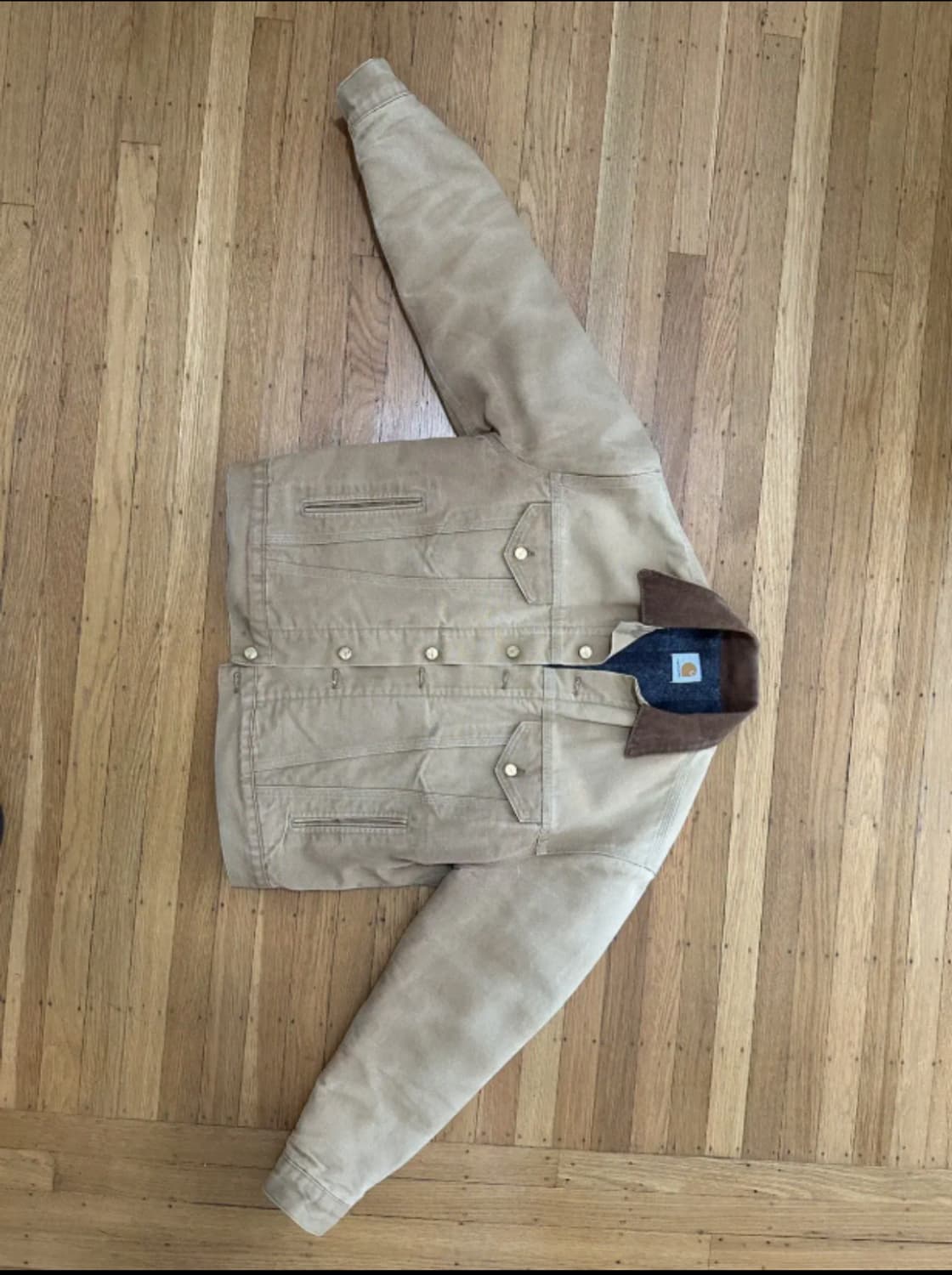 칼하트 j09트러커 BRN 자켓 상품이미지3