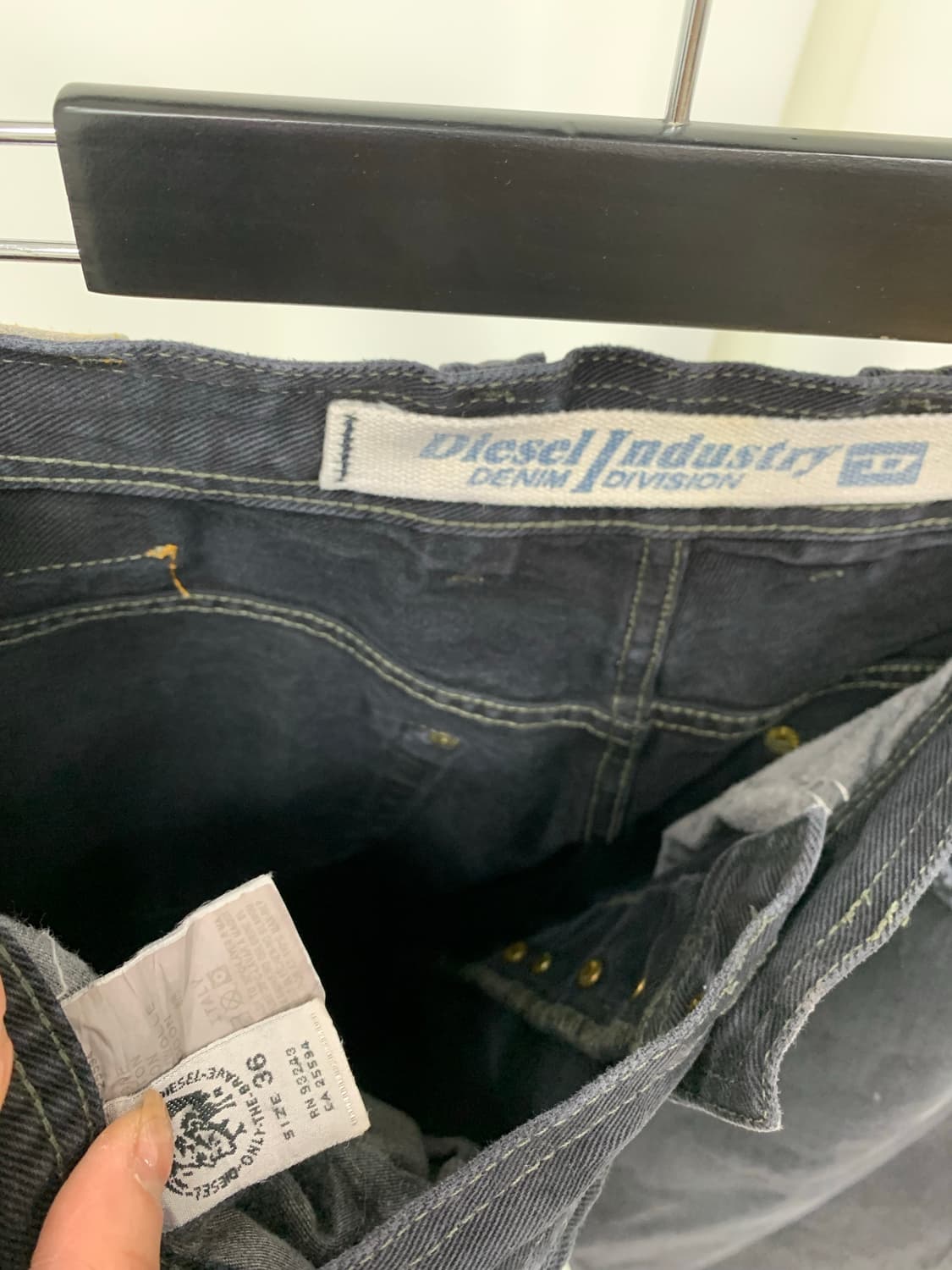 Diesel Black Jeans 상품이미지5