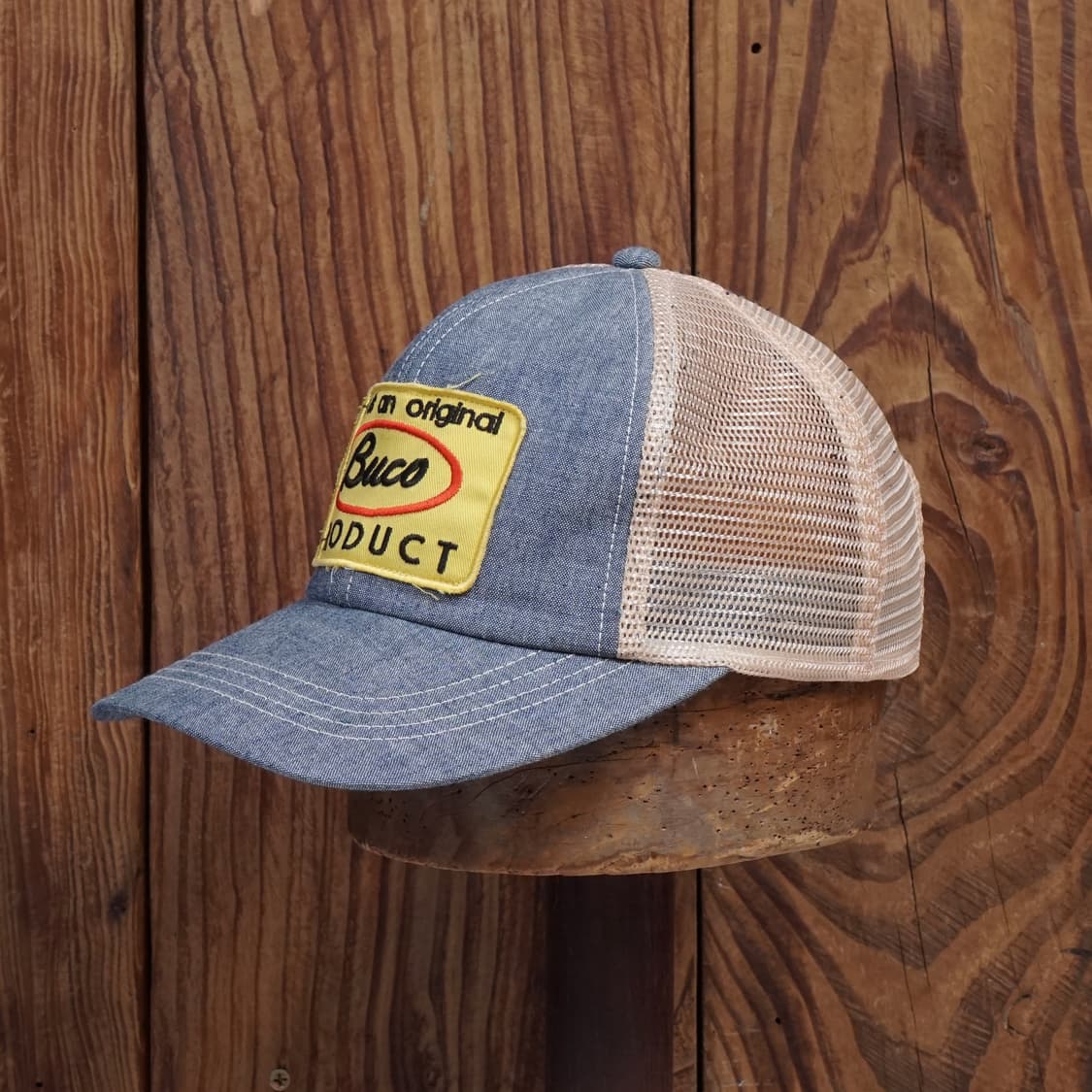 리얼맥코이 BUCO 샴브레이 메쉬 캡  상품이미지4