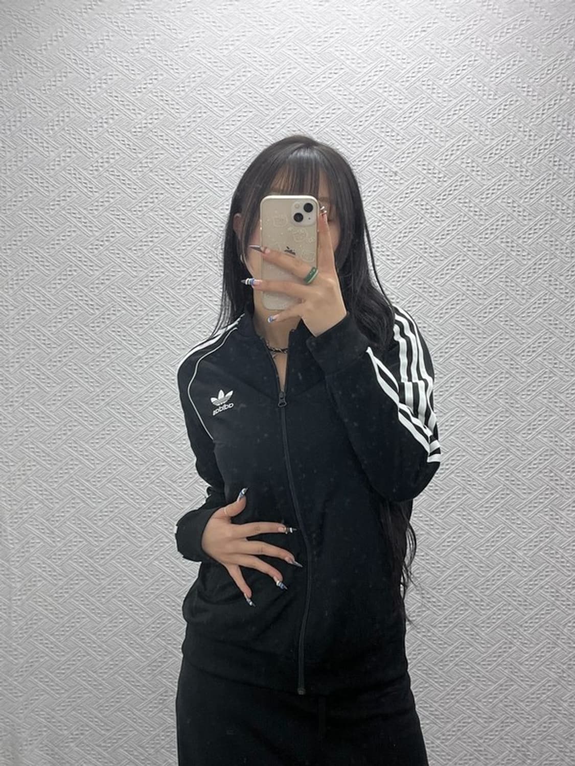 아디다스 Y2K 빈티지 슈퍼스타 져지 집업 160 C07891 상품이미지2