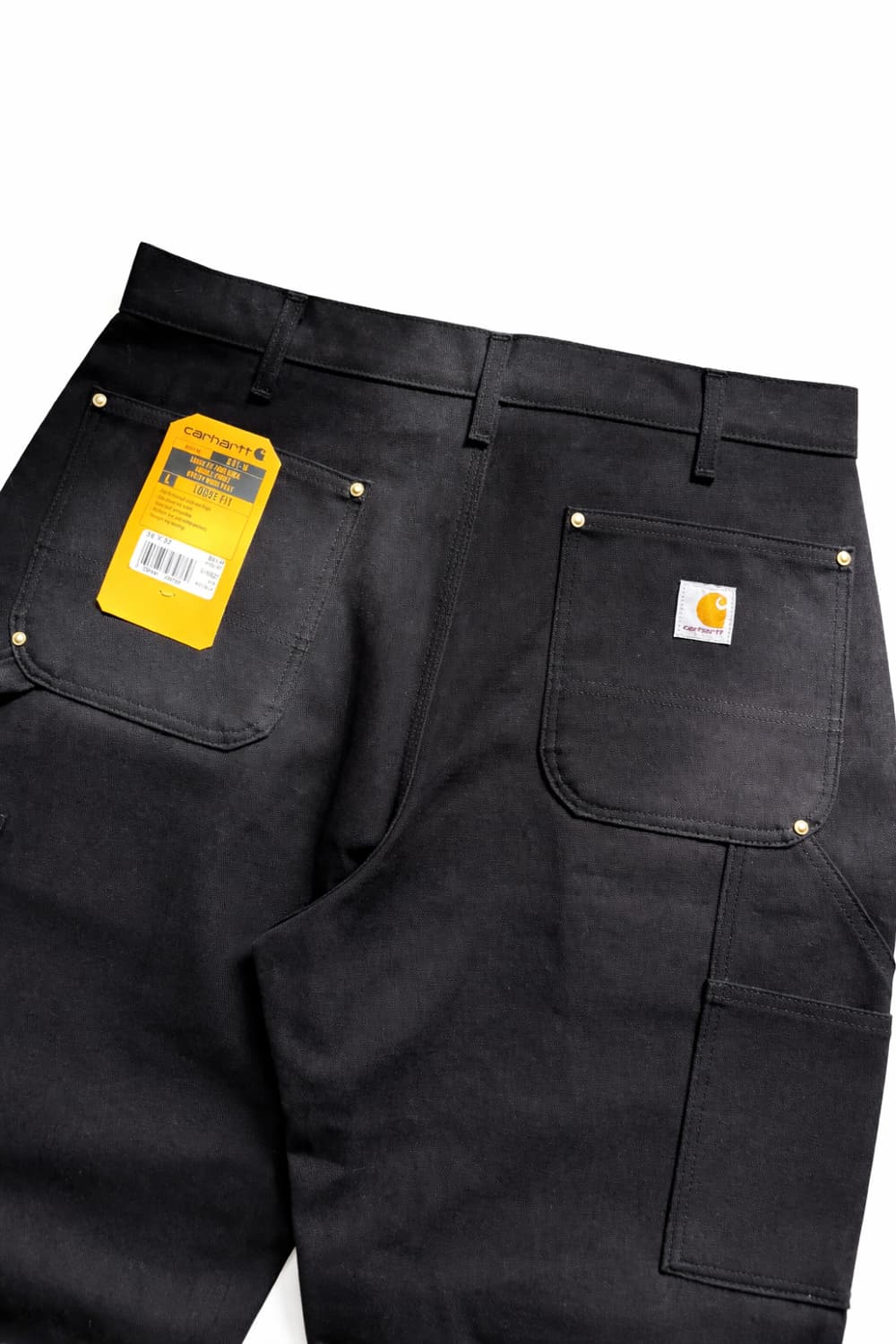 칼하트 B01 BLK 더블니 카펜터 팬츠 36" 상품이미지10