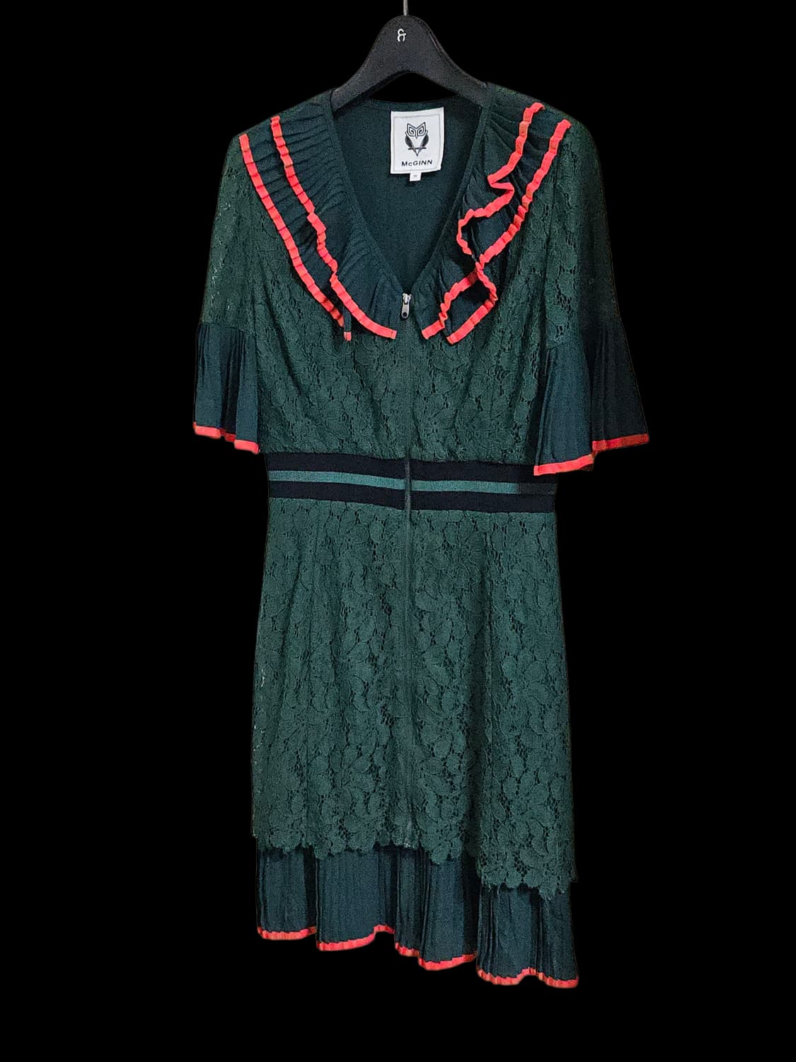 매긴 McGINN 카라패치 레이스 미디원피스 55 상품이미지10