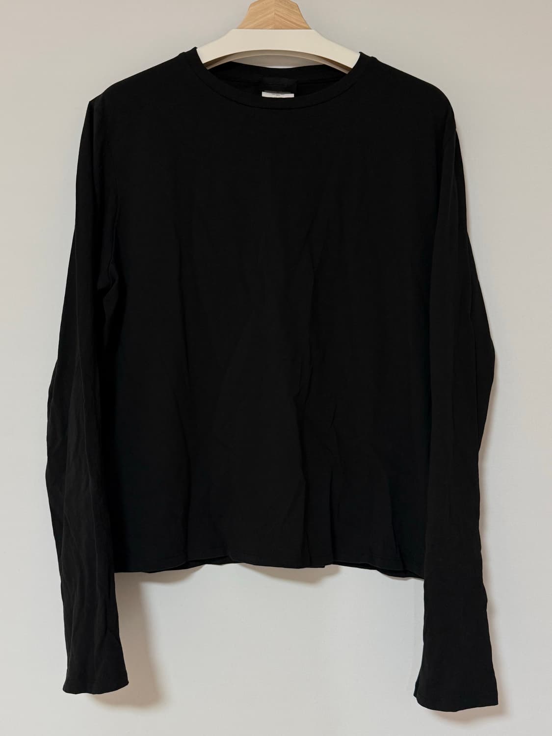 [3] MUDULE SEMI LONGSLEEVE 머듈 세미 롱슬리브 블랙 상품이미지7