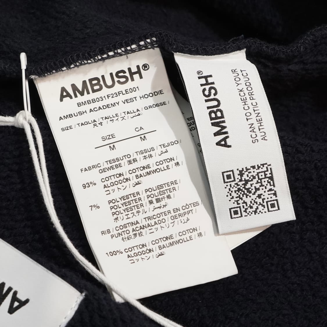 엠부쉬 23FW 아카데미 후드 베스트 상품이미지7