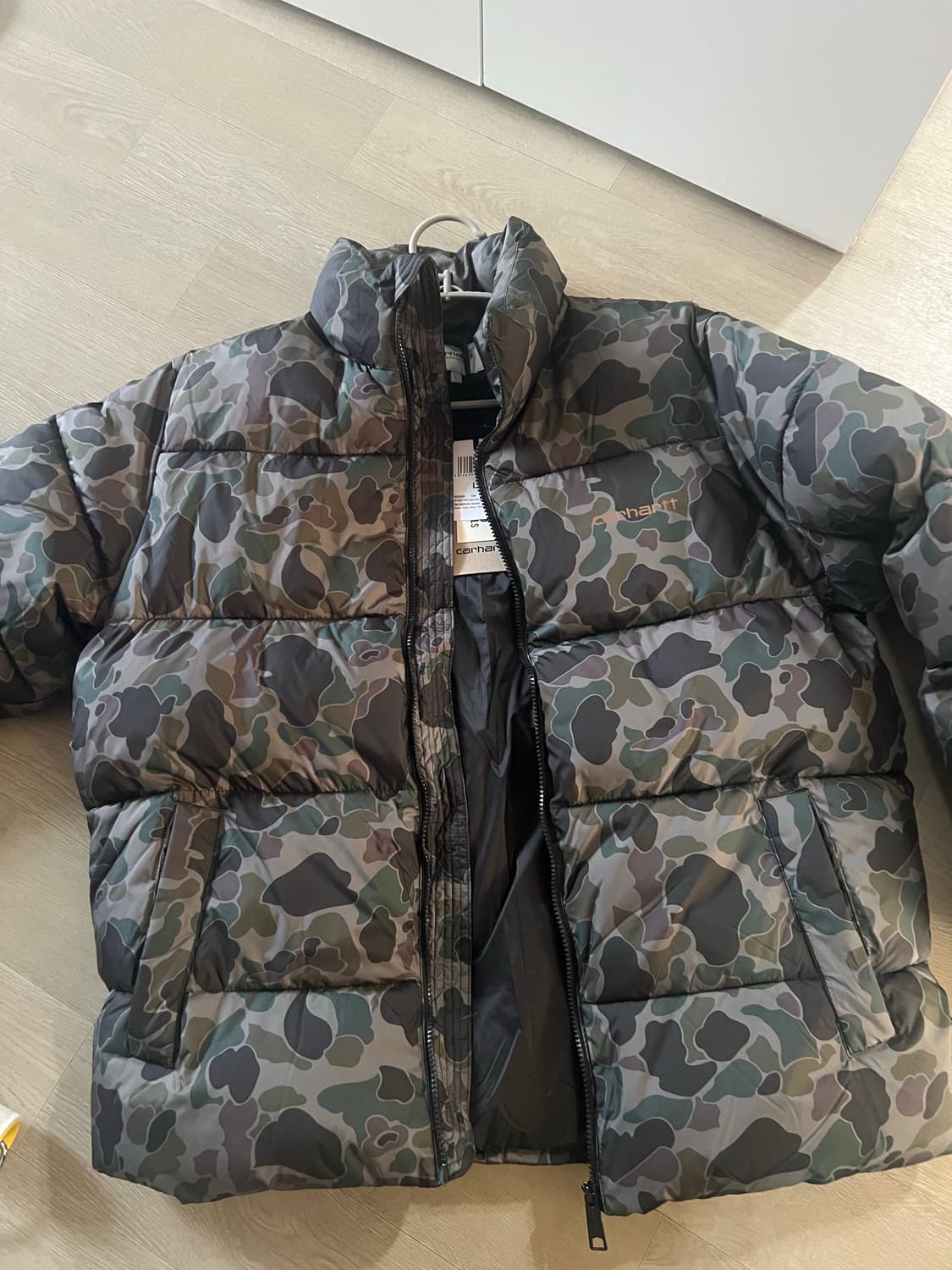 칼하트 스프링필드 자켓 카모 덕 그레이 해밀턴 브라운 상품이미지2