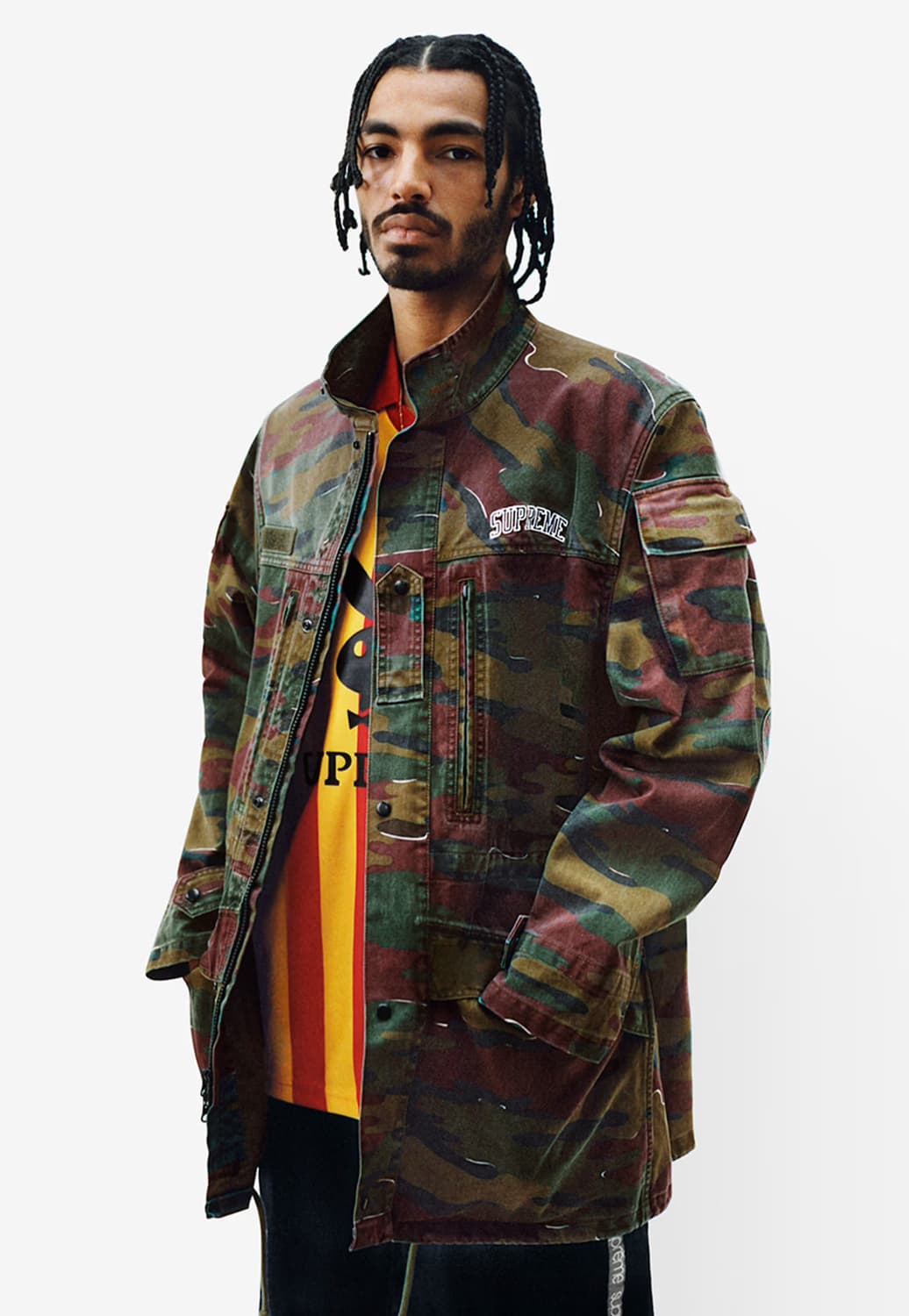 슈프림 플레이보이 싸커 져지 L 상품이미지3