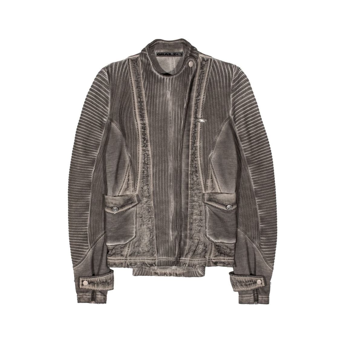 그레일즈 루나 바이커 니트 자켓 상품이미지1