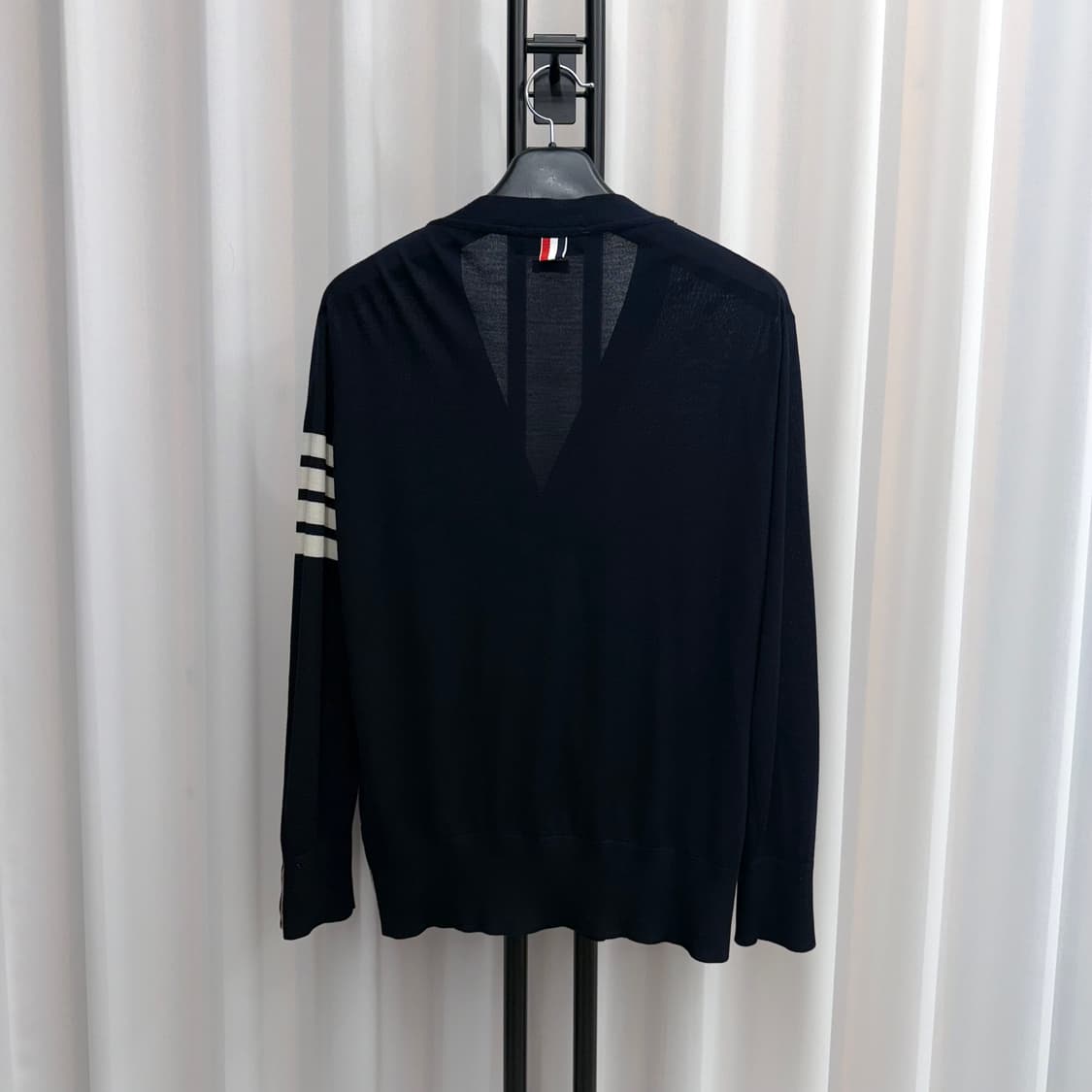 [4] 톰브라운 메리노 울 가디건 네이비 상품이미지2