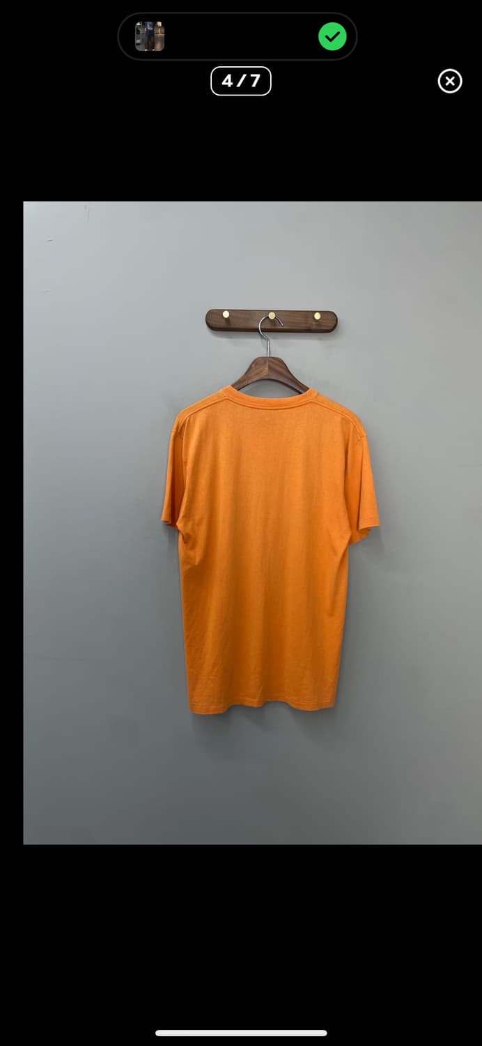 스투시 빈티지 오렌지 반팔 A2469 상품이미지4