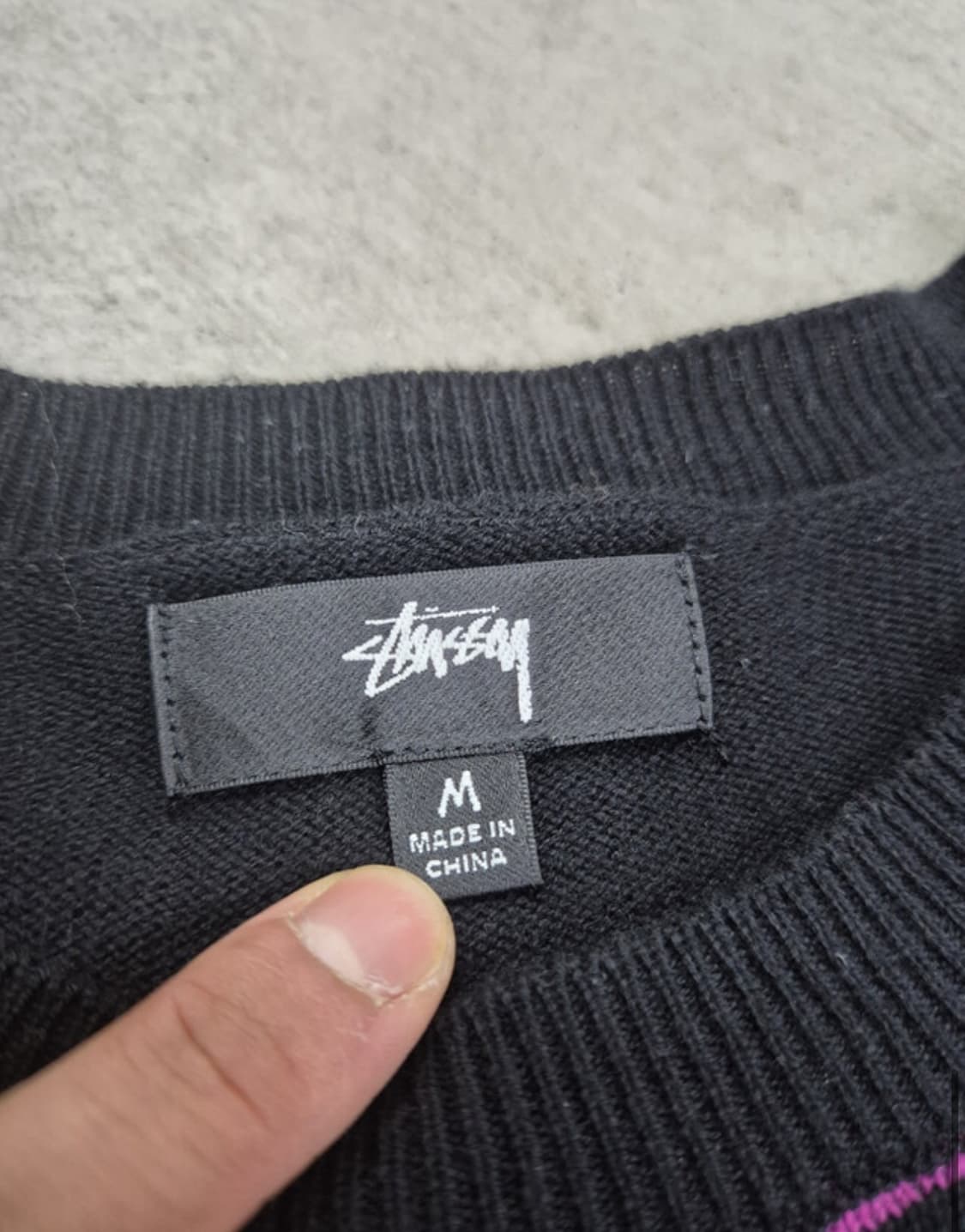 스투시 트위스티드 스월 니트 상품이미지6