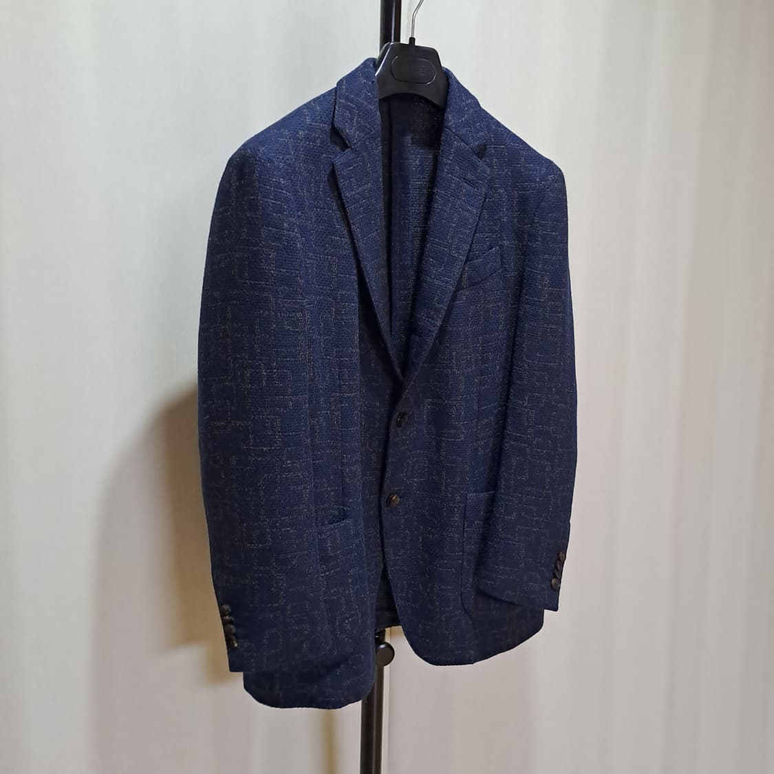 (택포) 라르디니 패턴 네이비 블레이저 48 A906 상품이미지3