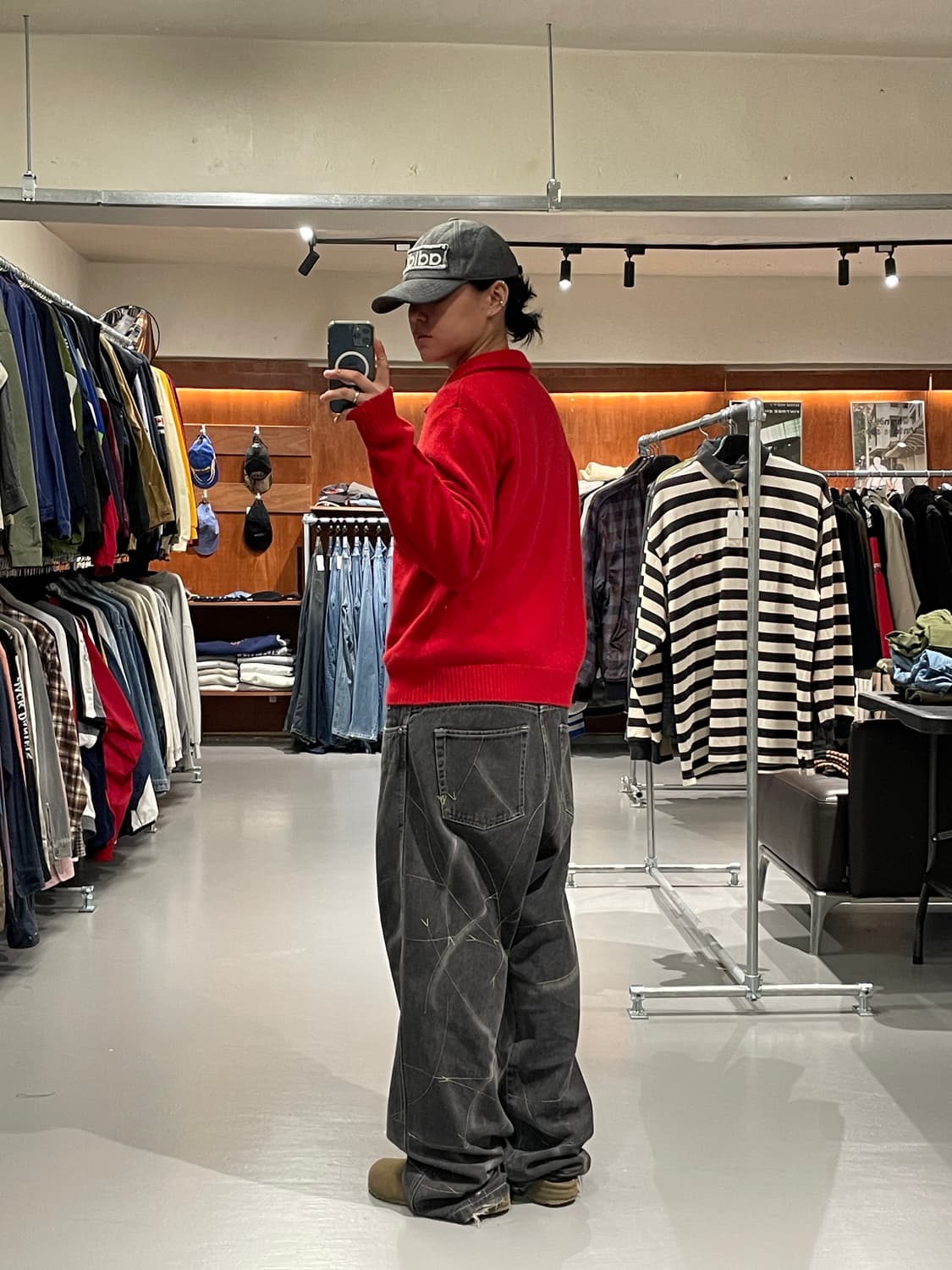 프레드페리 투웨이 니트 집업   상품이미지5