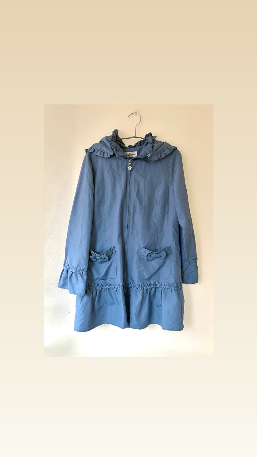 일본빈티지 소라 리본 자켓 판매합니다 상품이미지1