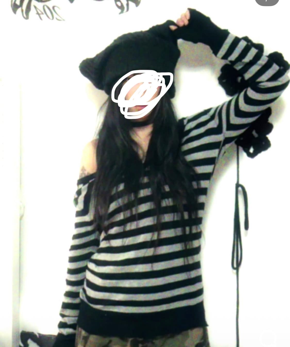 인스타 빈티지 캣비니 비니  상품이미지2