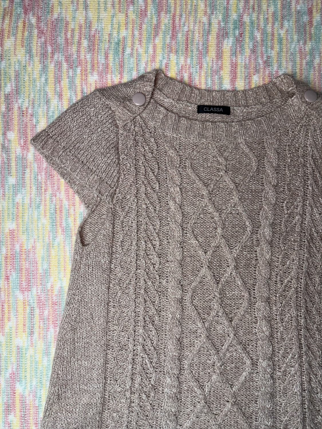 연핑크 니트 원피스  상품이미지2