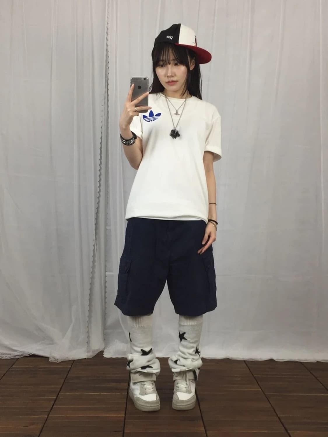 Adidas Originals Slogan White Tee 상품이미지1
