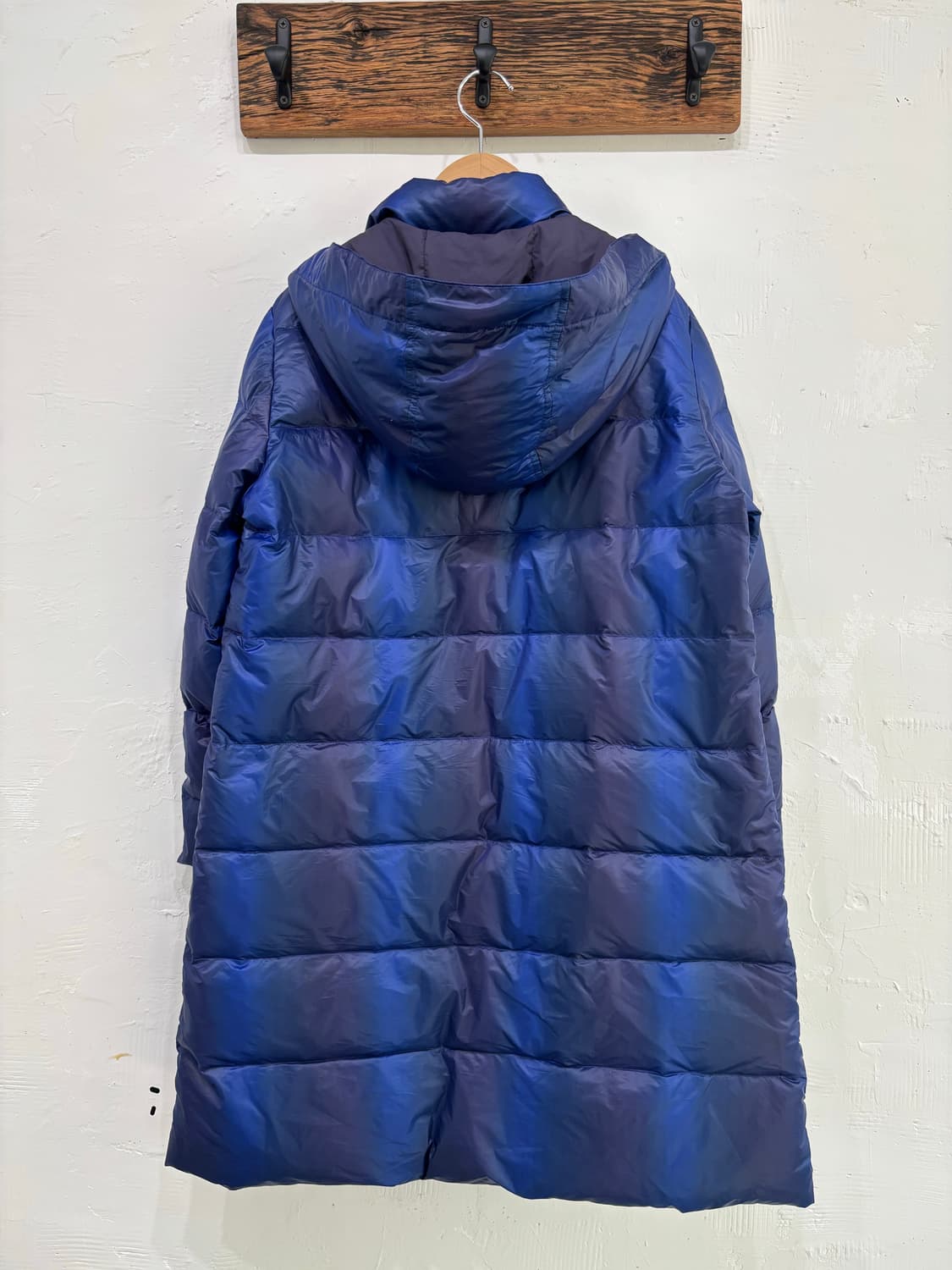 Pleats Please 플리츠플리즈 블루 타이다이 롱패딩 상품이미지3