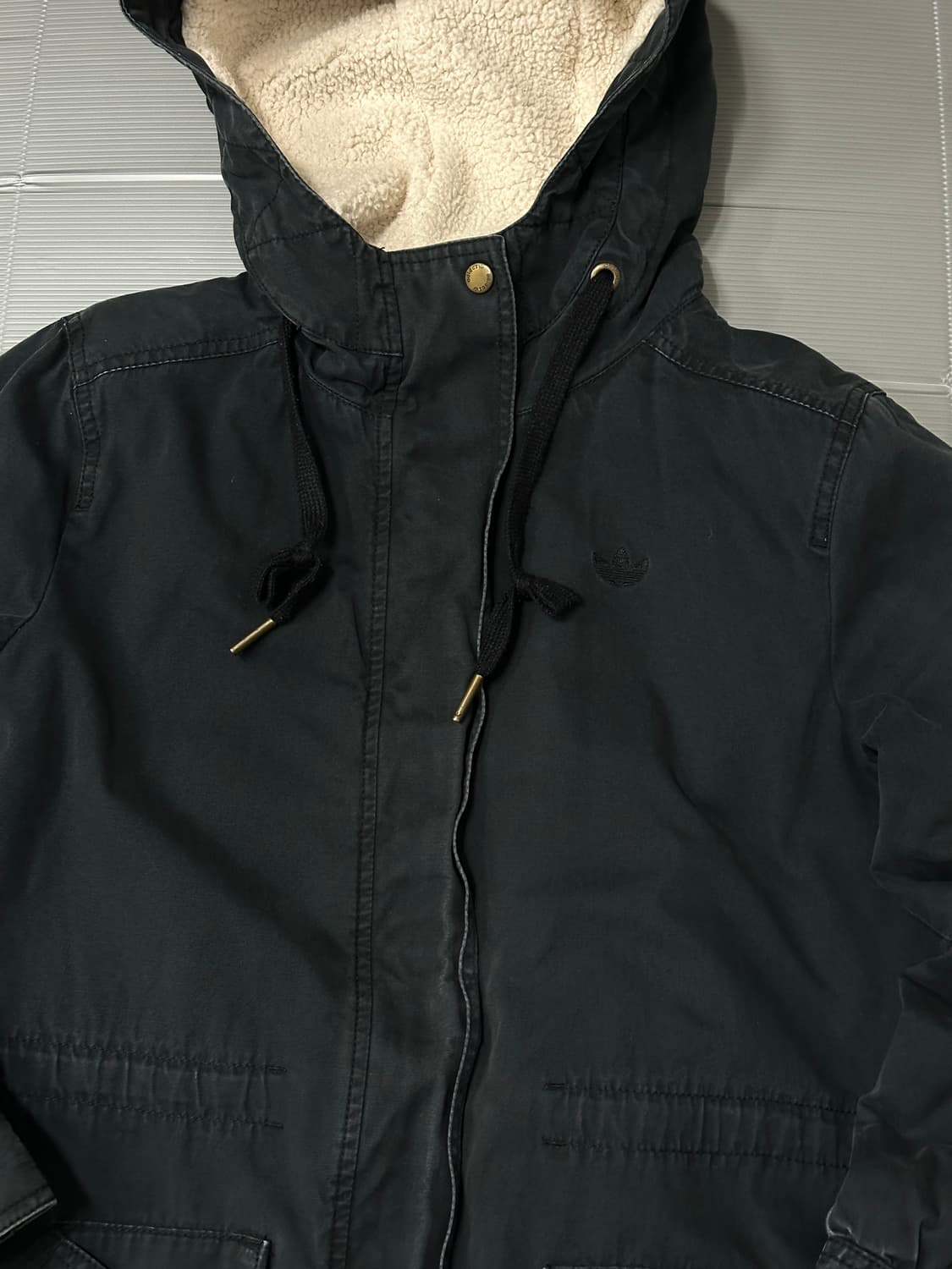 아디다스 우븐 양털 파카 자켓 95 상품이미지2