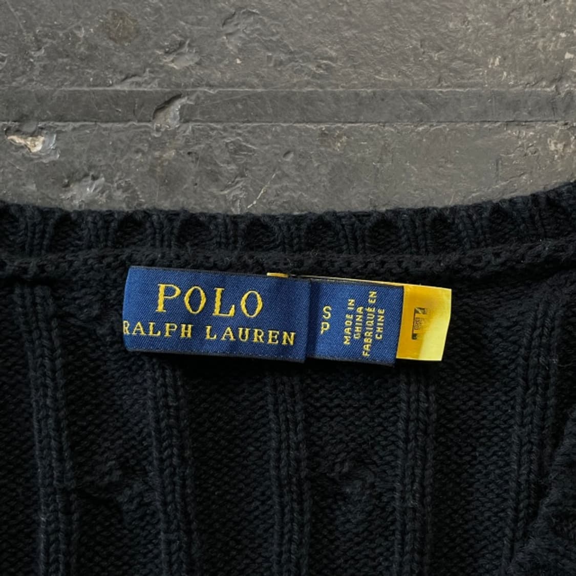 90 폴로 신형 꽈배기 브이넥 니트  상품이미지3