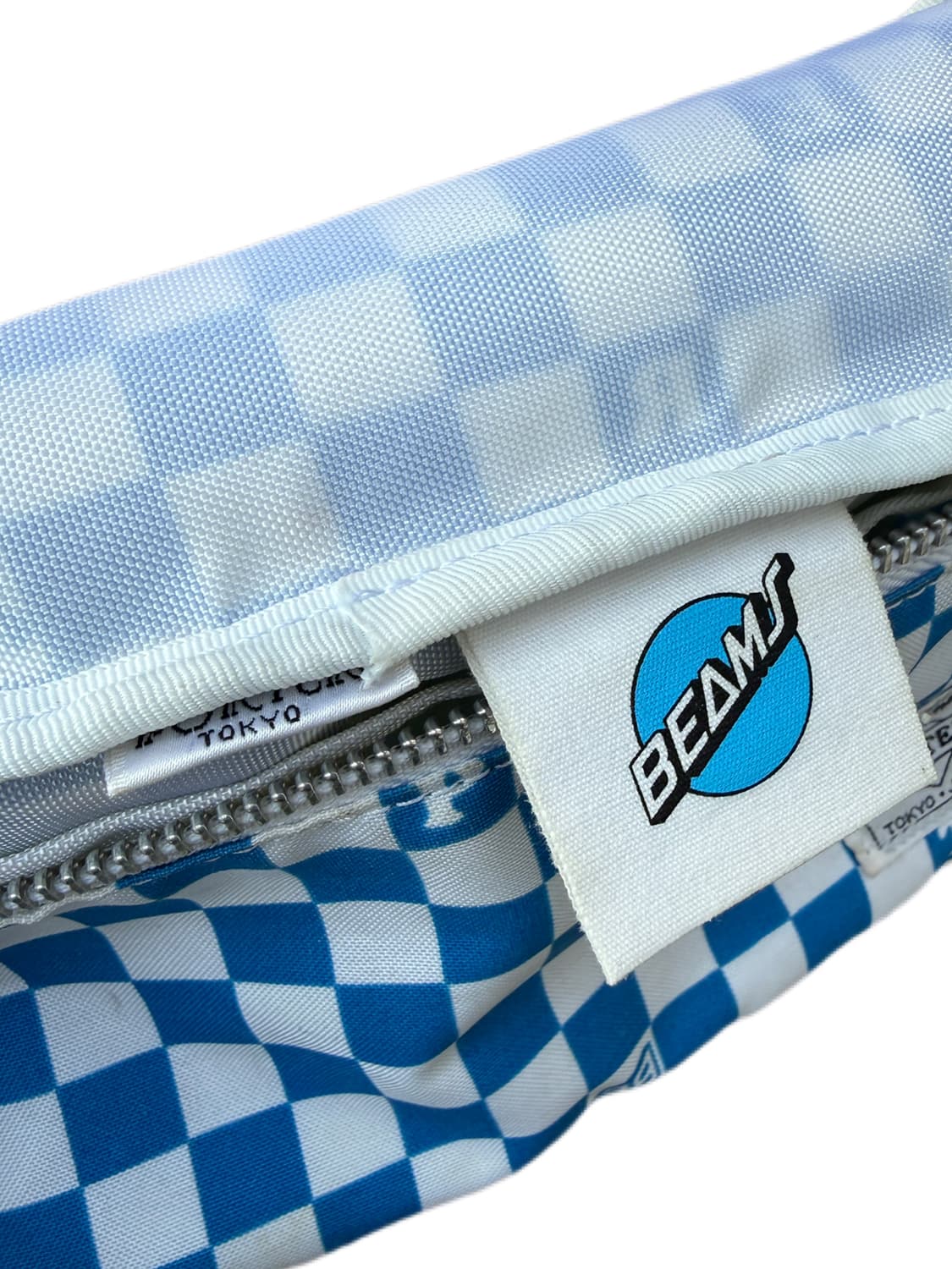 요시다포터 빔즈 체커보드 웨이스트백 상품이미지8