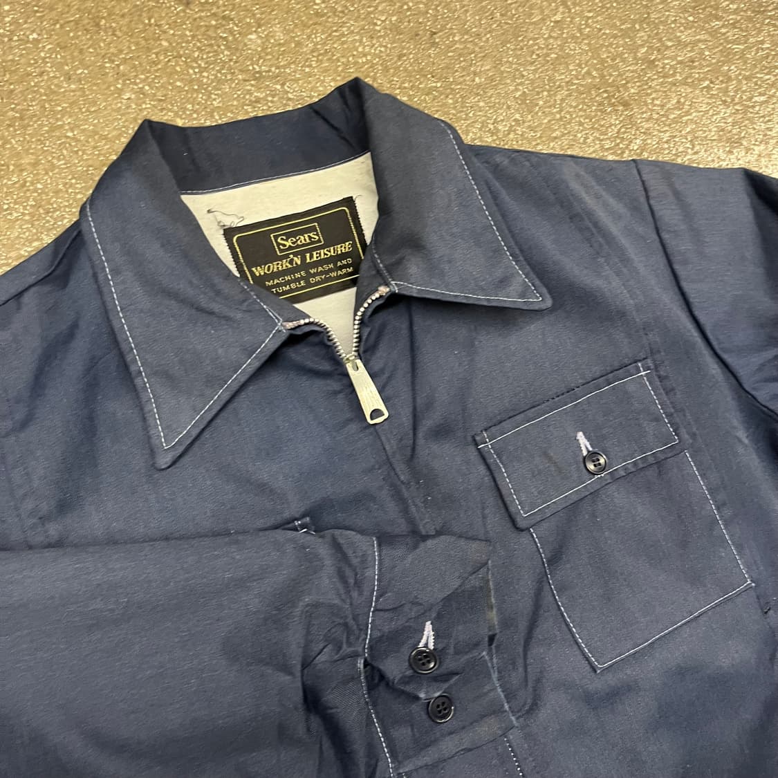70s Sears 메카닉 워크 자켓 (105) 상품이미지2