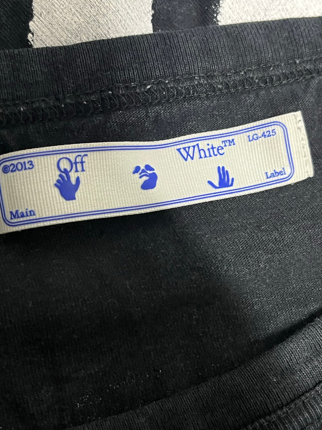 오프화이트 반팔 XL 상품이미지4