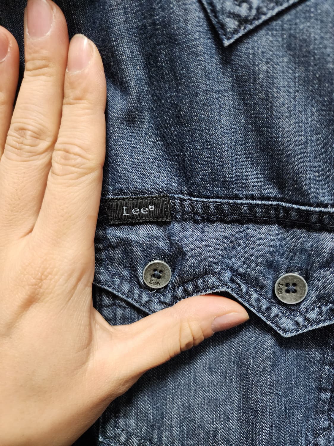 Lee 데님 웨스턴 셔츠  상품이미지3