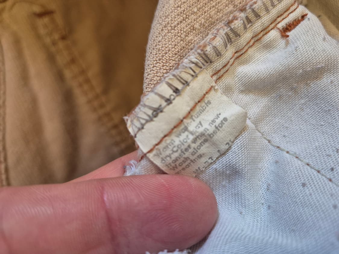 70s Levi's 646 벨바텀 코듀로이 부츠컷 팬츠 상품이미지9