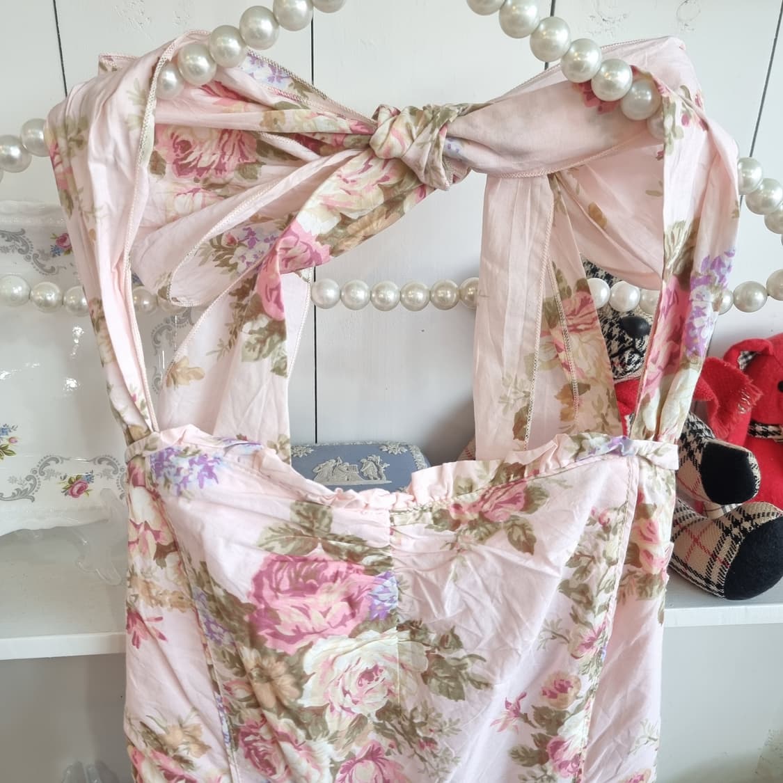 리즈리사 홀터넥 원피스 상품이미지5